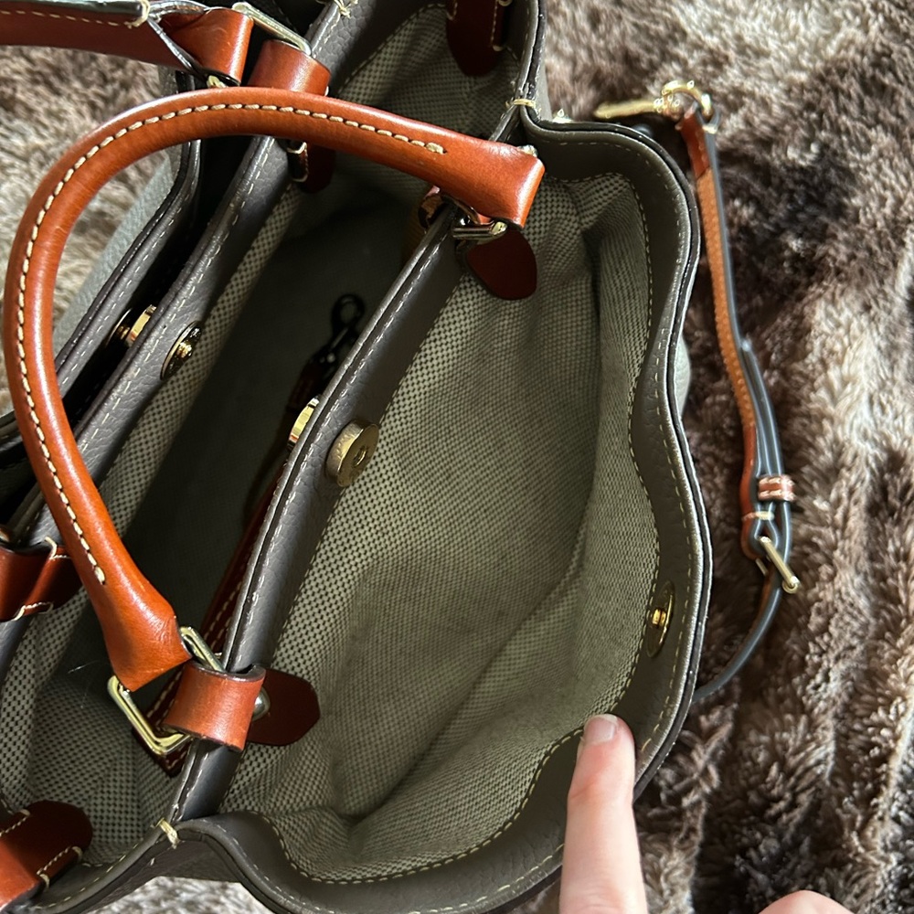Dooney & Bourke Satchel NO STRAP - Picture 7 of 11